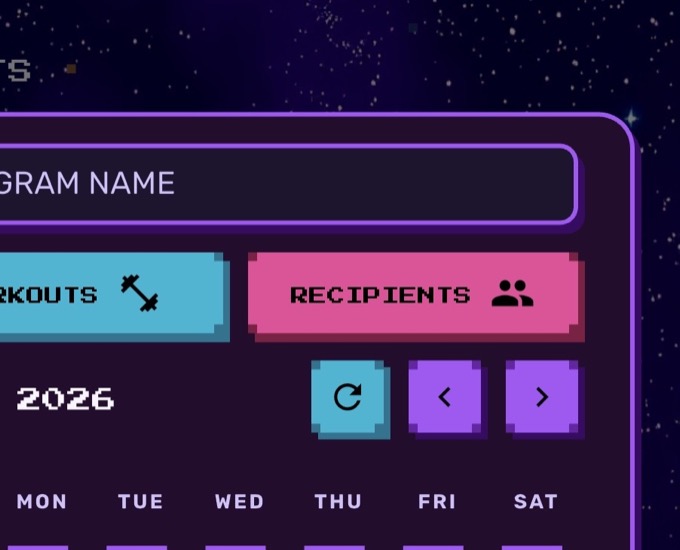 Switch to the Recipients tab to choose who gets it.